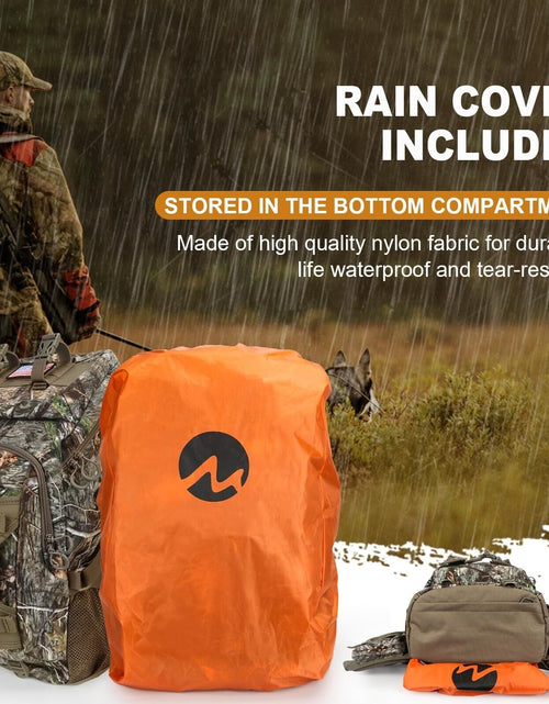 Load image into Gallery viewer, Hunting Backpack, Outdoor Hunting Pack with Rifle Holder, Hunting Backpacks F...
