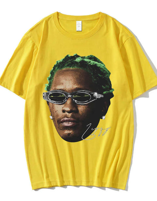 Load image into Gallery viewer, Mens T-Shirts Rapper Young Thug Graphic T Shirt Men Women Fashion Hip Hop Street Style Tshirt Summer Casual Short Sleeve Tee Shirt Oversized J230705
