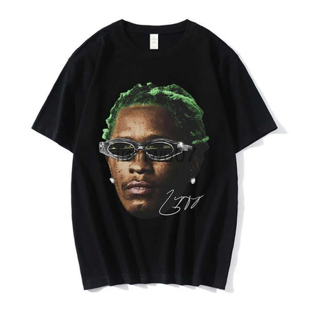 Mens T-Shirts Rapper Young Thug Graphic T Shirt Men Women Fashion Hip Hop Street Style Tshirt Summer Casual Short Sleeve Tee Shirt Oversized J230705
