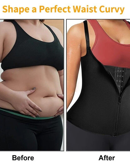 Load image into Gallery viewer, Women Shapewear Waist Trainer Slimming Vest Belly Control Body Shaper Sports Top
