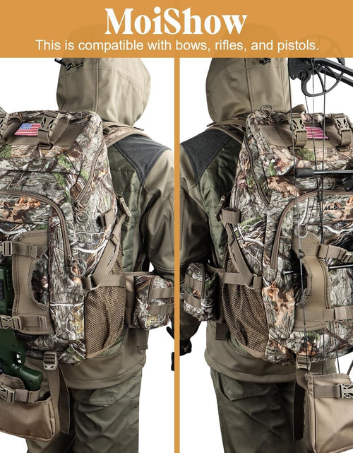 Load image into Gallery viewer, Hunting Backpack, Outdoor Hunting Pack with Rifle Holder, Hunting Backpacks F...
