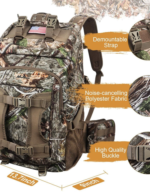 Load image into Gallery viewer, Hunting Backpack, Outdoor Hunting Pack with Rifle Holder, Hunting Backpacks F...
