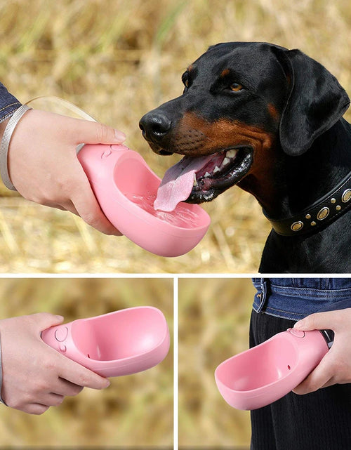 Load image into Gallery viewer, Pet Dog Water Bottle Portable Drinking Feeder for Dogs Cat Outdoor Travel Water Feeding Puppy Water Dispenser Pet Supplies
