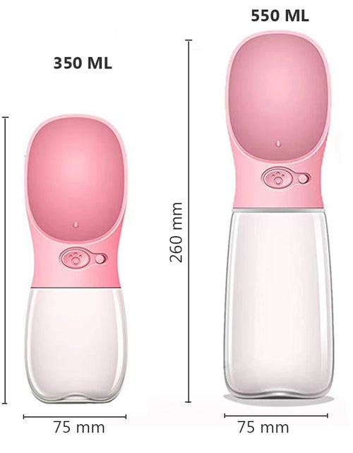 Load image into Gallery viewer, Pet Dog Water Bottle Portable Drinking Feeder for Dogs Cat Outdoor Travel Water Feeding Puppy Water Dispenser Pet Supplies
