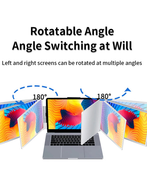 Load image into Gallery viewer, 12 Inch Laptop Dual Monitor 1920*1080 HD IPS LCD Dual Monitor Screen Extender Laptops for Macbook Huawei
