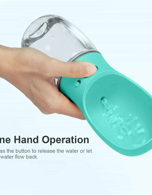 Load image into Gallery viewer, Pet Dog Water Bottle Portable Drinking Feeder for Dogs Cat Outdoor Travel Water Feeding Puppy Water Dispenser Pet Supplies
