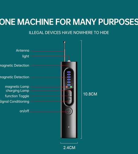 Hidden Camera Detectors, Hidden Devices Detector, Spy Camera Detector, Bug Detec