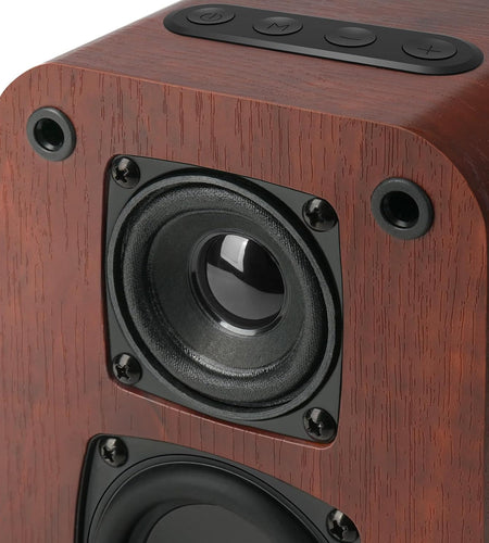 Powered Bluetooth Bookshelf Speakers, 40W Record Player Speakers with 2.75 Inch
