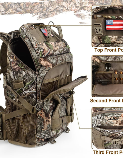 Load image into Gallery viewer, Hunting Backpack, Outdoor Hunting Pack with Rifle Holder, Hunting Backpacks F...
