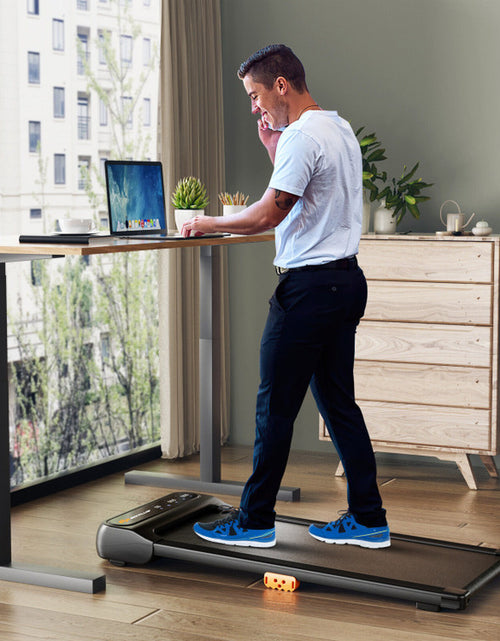 Load image into Gallery viewer, Under Desk Walking Pad Treadmill for Home/Office with Watch-Like Remote Control

