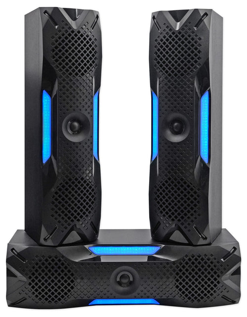 Load image into Gallery viewer, Rockville HTS56 1000W 5.1 Channel Home Theater System/Bluetoo
