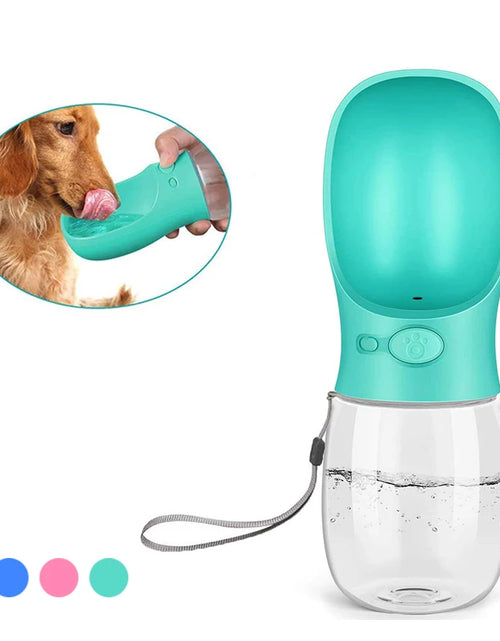 Load image into Gallery viewer, Pet Dog Water Bottle Portable Drinking Feeder for Dogs Cat Outdoor Travel Water Feeding Puppy Water Dispenser Pet Supplies
