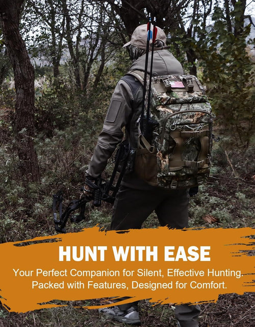 Load image into Gallery viewer, Hunting Backpack, Outdoor Hunting Pack with Rifle Holder, Hunting Backpacks F...
