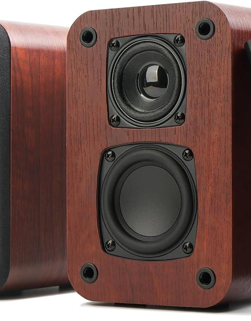 Load image into Gallery viewer, Powered Bluetooth Bookshelf Speakers, 40W Record Player Speakers with 2.75 Inch
